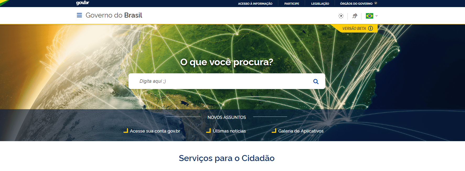 Projeto &eacute; chamado de "P&aacute;tria Digital - Dia D da Transforma&ccedil;&atilde;o Digital"