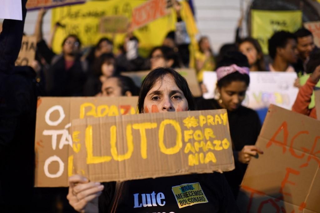 Cerca de 150 pessoas se reuniram na Cinel&acirc;ndia, na regi&atilde;o central da Capital