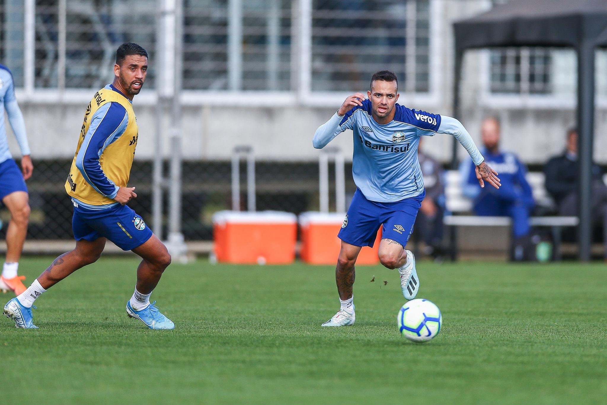 Luan deve ser titular no jogo contra o Athletico-PR