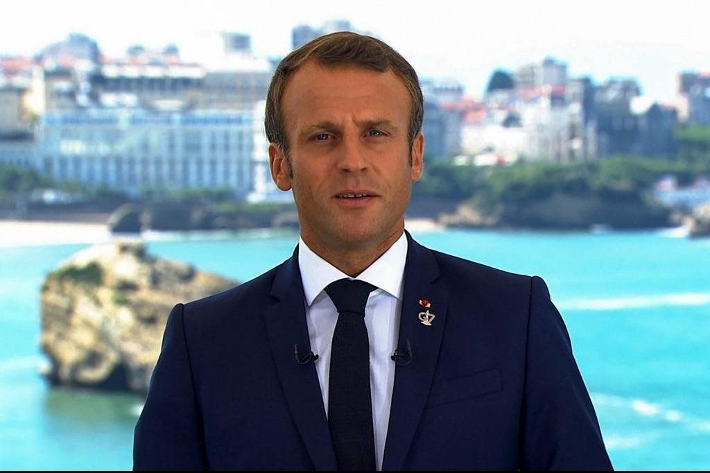 "Devemos responder ao apelo da floresta", declarou Macron