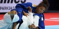 Rafaela Silva venceu francesa e ficou com medalha de bronze no Mundial de Judô