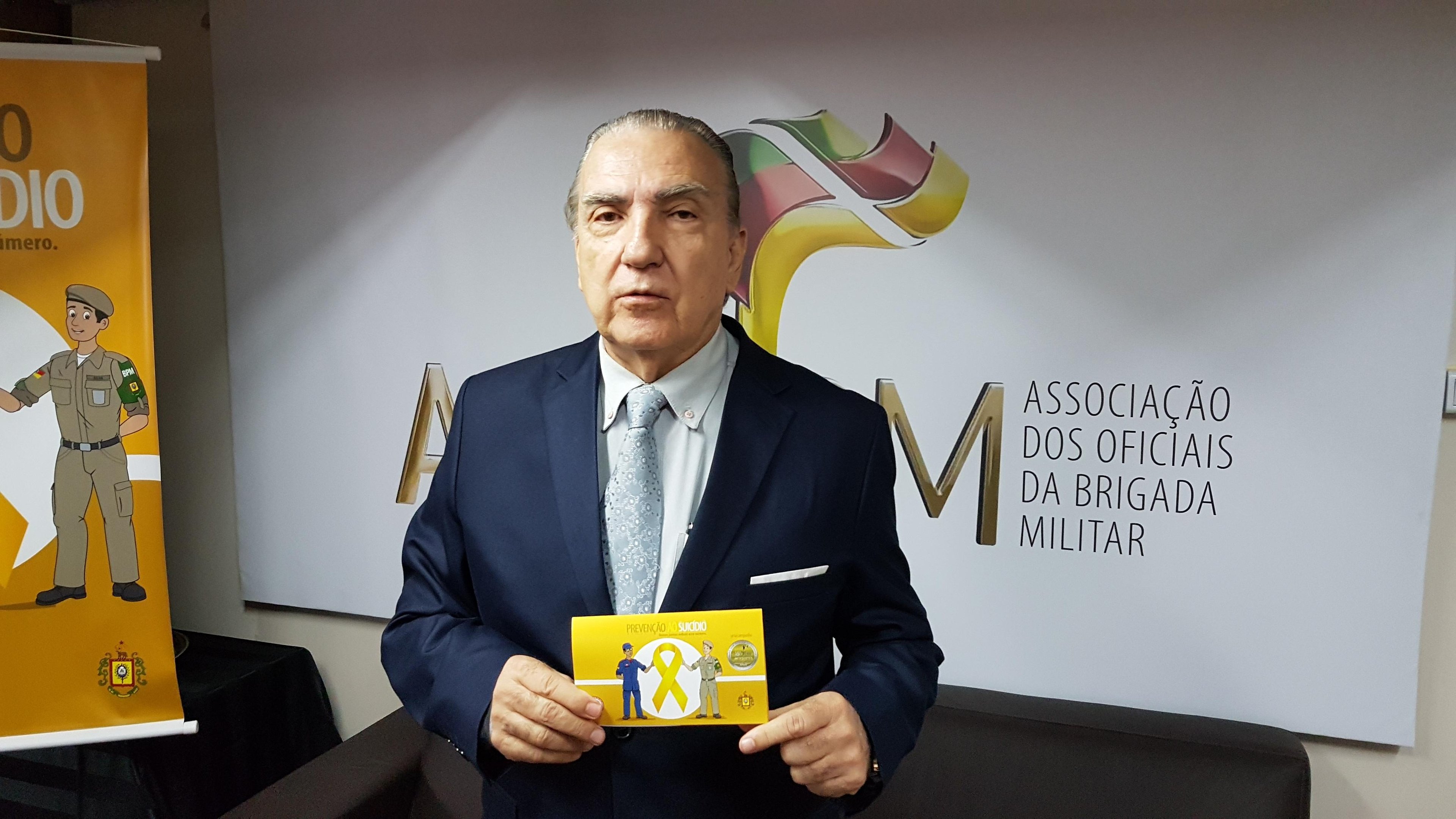 Presidente da ASOFBM, coronel da reserva Marcos Paulo Beck, manifestou a preocupa&ccedil;&atilde;o com o problema que entende n&atilde;o ser discutido abertamente dentro da institui&ccedil;&atilde;o