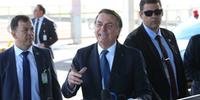 Bolsonaro não falou sobre exclusão de comentário em que criticava primeira-dama francesa