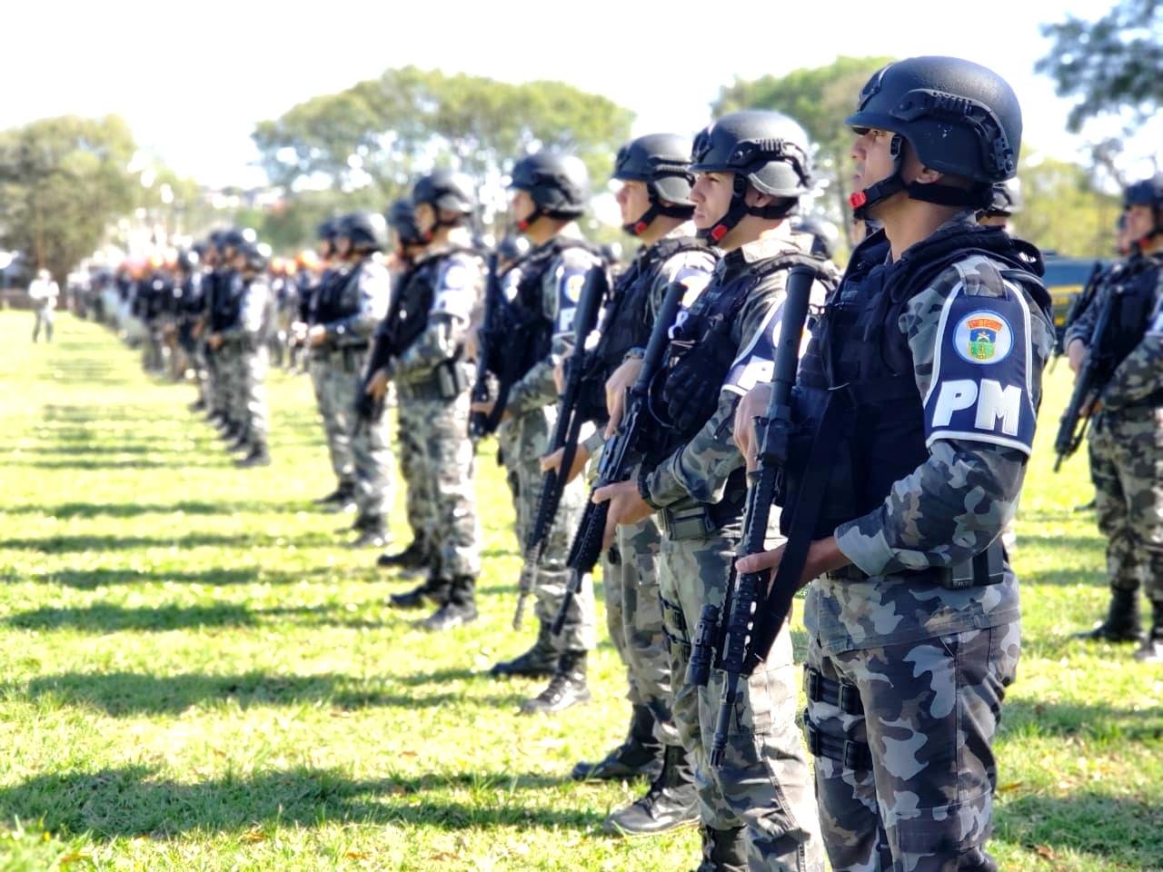 O 1&ordm; Batalh&atilde;o de Choque da Brigada Militar comemorou na manh&atilde; desta ter&ccedil;a-feira os 55 anos de exist&ecirc;ncia