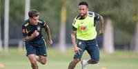 Neymar e Firmino devem ser titulares no confronto de sexta-feira, contra a Colômbia