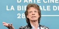 Mick Jagger apresentou o filme 