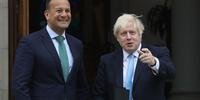 Primeiro-ministro irlandês Leo Varadkar recebeu o primeiro-ministro britânico Boris Johnson para discussões sobre o Brexit