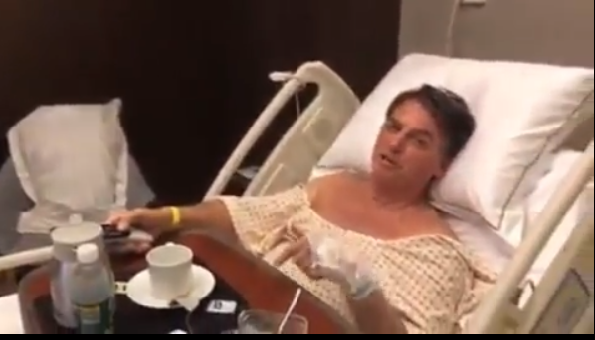 Bolsonaro foi submetido &agrave; quarta cirurgia ap&oacute;s o ataque a faca que sofreu durante a campanha eleitoral