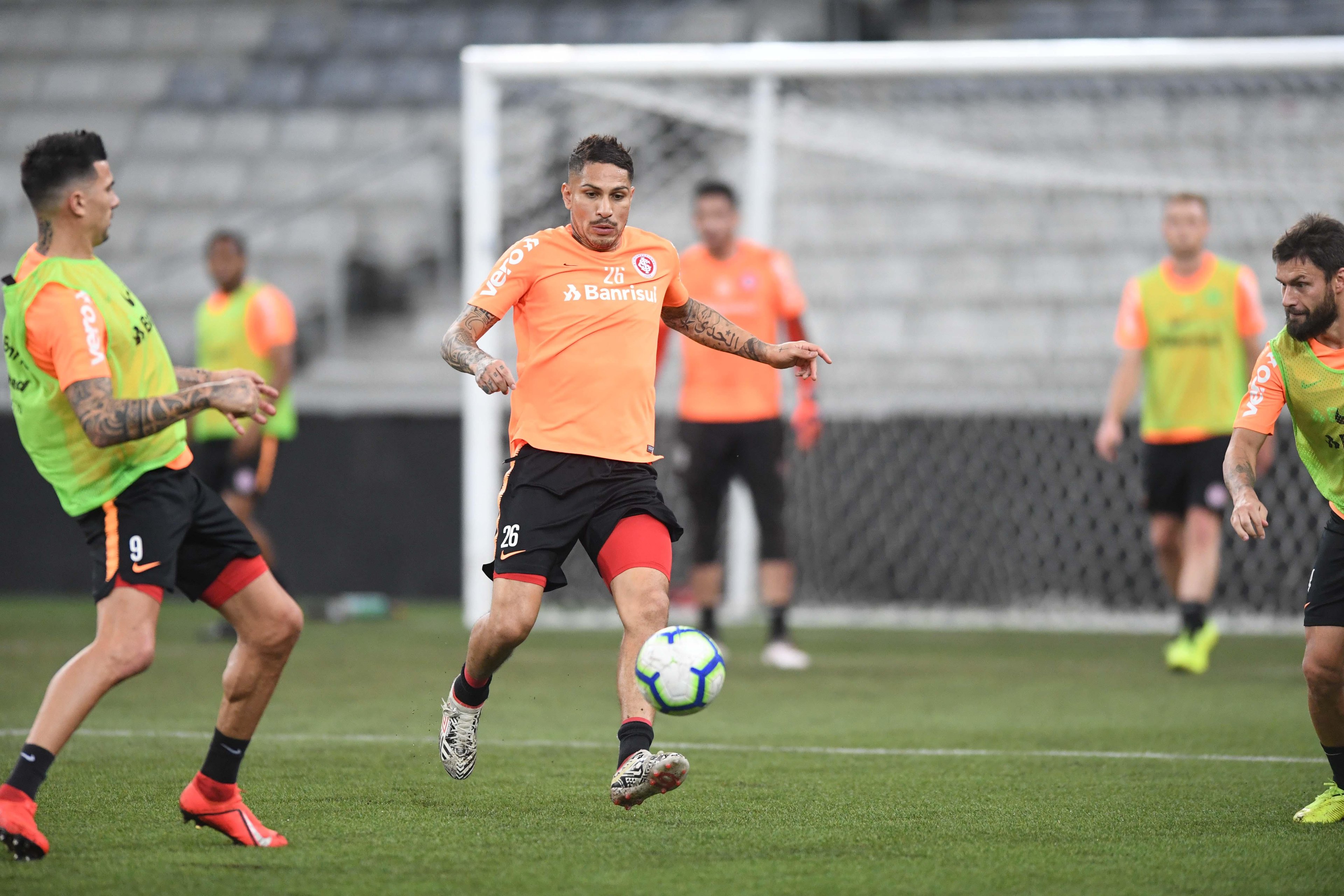 Na Arena da Baixada, Inter fez &uacute;ltimo trabalho antes da decis&atilde;o da Copa do Brasil