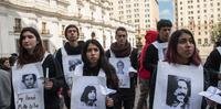 Manifestação lembrou as mais de 3.200 vítimas do regime de Pinochet