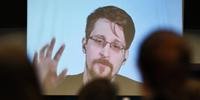 Snowden participa de uma mesa redonda sobre o tema 