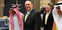 Secretário de Estado americano Mike Pompeo visitou a Arábia Saudita