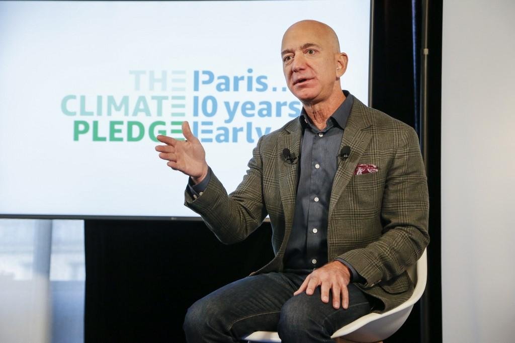 Bezos mostrou disposi&ccedil;&atilde;o com a pauta ambiental