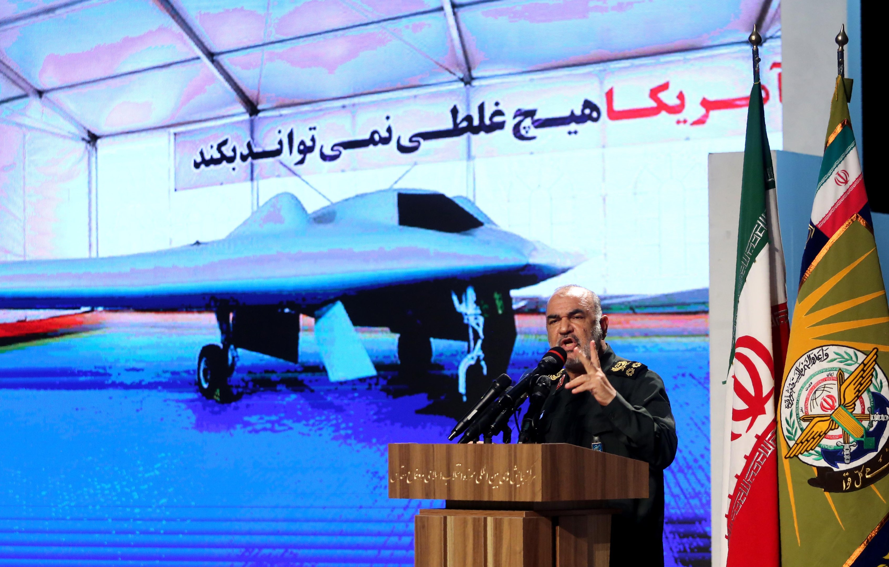 General Hossein Salami concedeu entrevista coletiva em Teer&atilde;