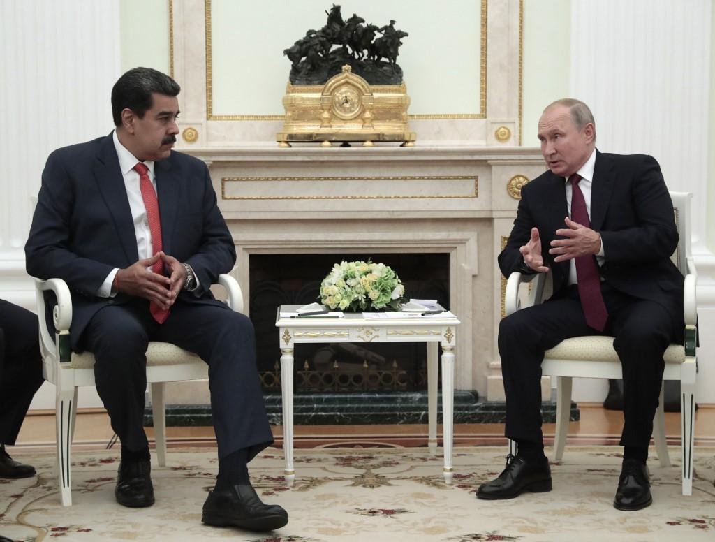 Putin ressaltou import&acirc;ncia do di&aacute;logo na Venezuela