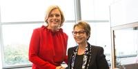 Encontro com a ministra Federal da Alimentação e da Agricultura alemã, Julia Kloeckner, foi 