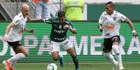 Palmeiras e Atlético-MG empataram em 1 a 1