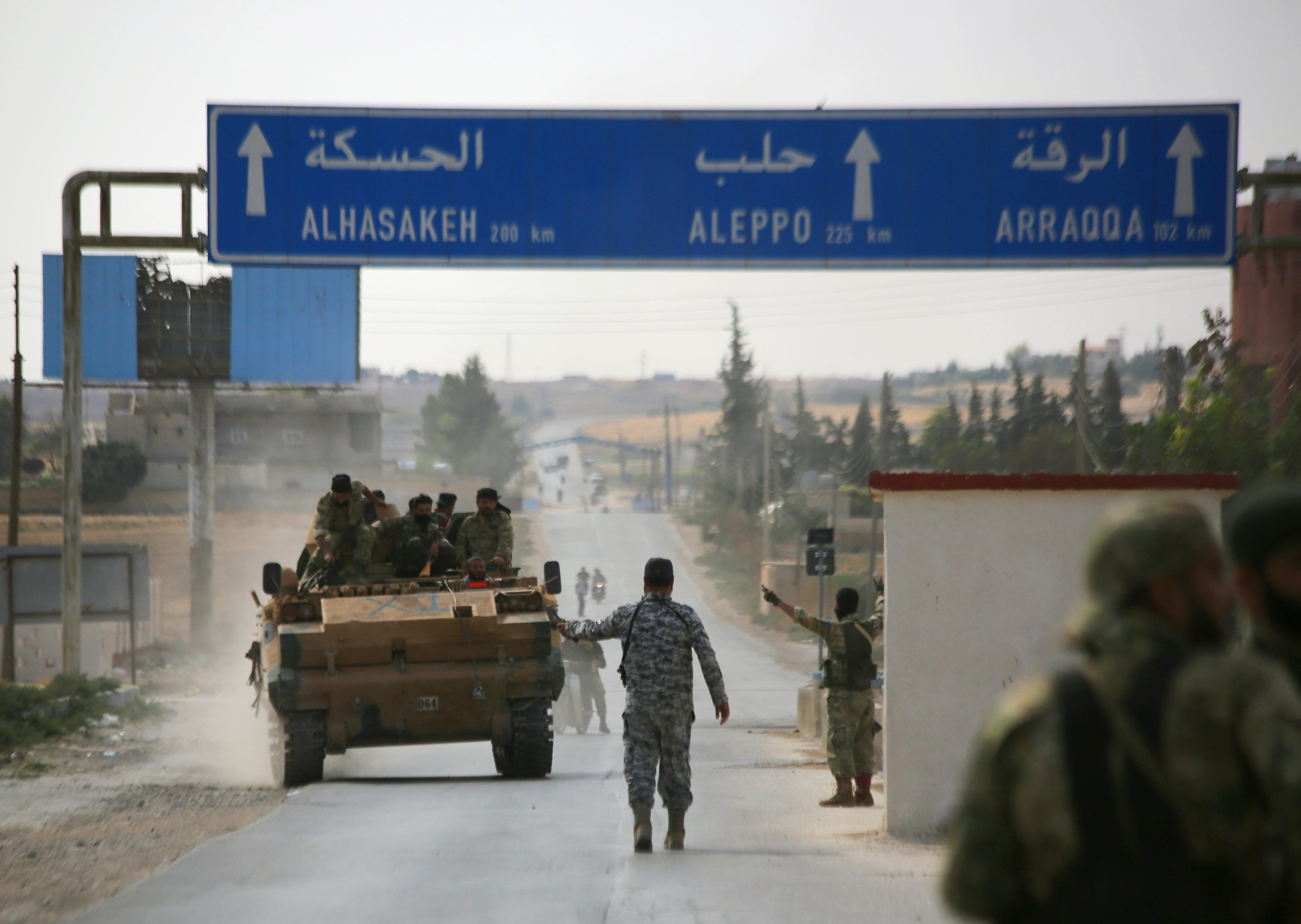 For&ccedil;as devem auxiliar regi&atilde;o a enfrentar ataque da Turquia