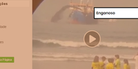 O vídeo foi gravado há cinco meses, na praia de Matosinhos, em Portugal