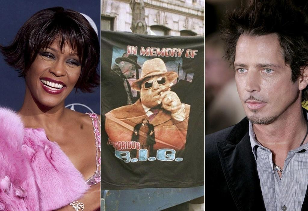 Whitney Houston, Notorious B.I.G e Chris Cornell foram anunciados como finalistas do Hall da Fama do Rock