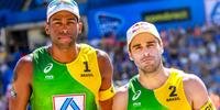 Evando e Bruno, este campeão na Rio 2016, será uma das duplas