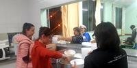 Pessoas em situação de vulnerabilidade receberam refeições em Lagoa Vermelho