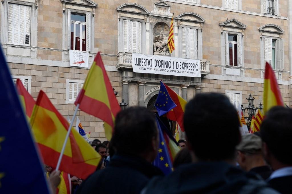 Catal&atilde;es j&aacute; preparam novo protesto para o pr&oacute;ximo s&aacute;bado