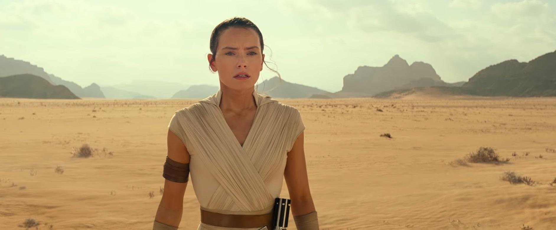 Daisy Ridley enfrenta mais uma aventura como Rey em "A Ascens&atilde;o Skywalker"