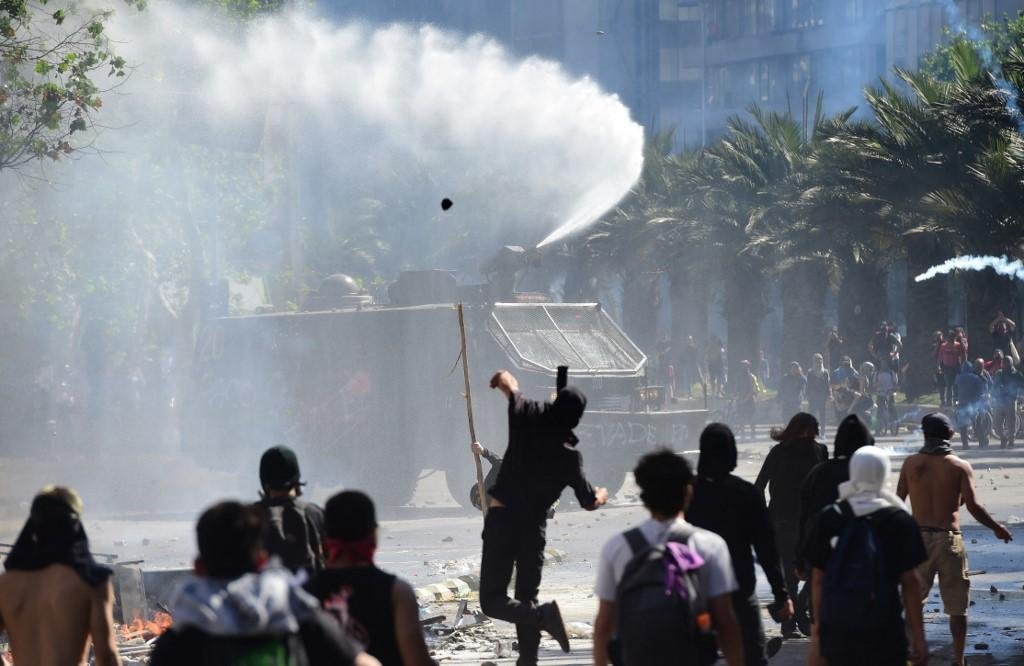 Protestos no Chile se intensificaram e presidente Pi&ntilde;era falou em pacto social