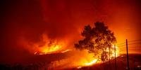 Região está sob alerta de incêndio devido ao clima seco e fortes ventos