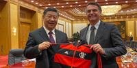Bolsonaro afirmou que conta com torcida chinesa na final da Libertadores