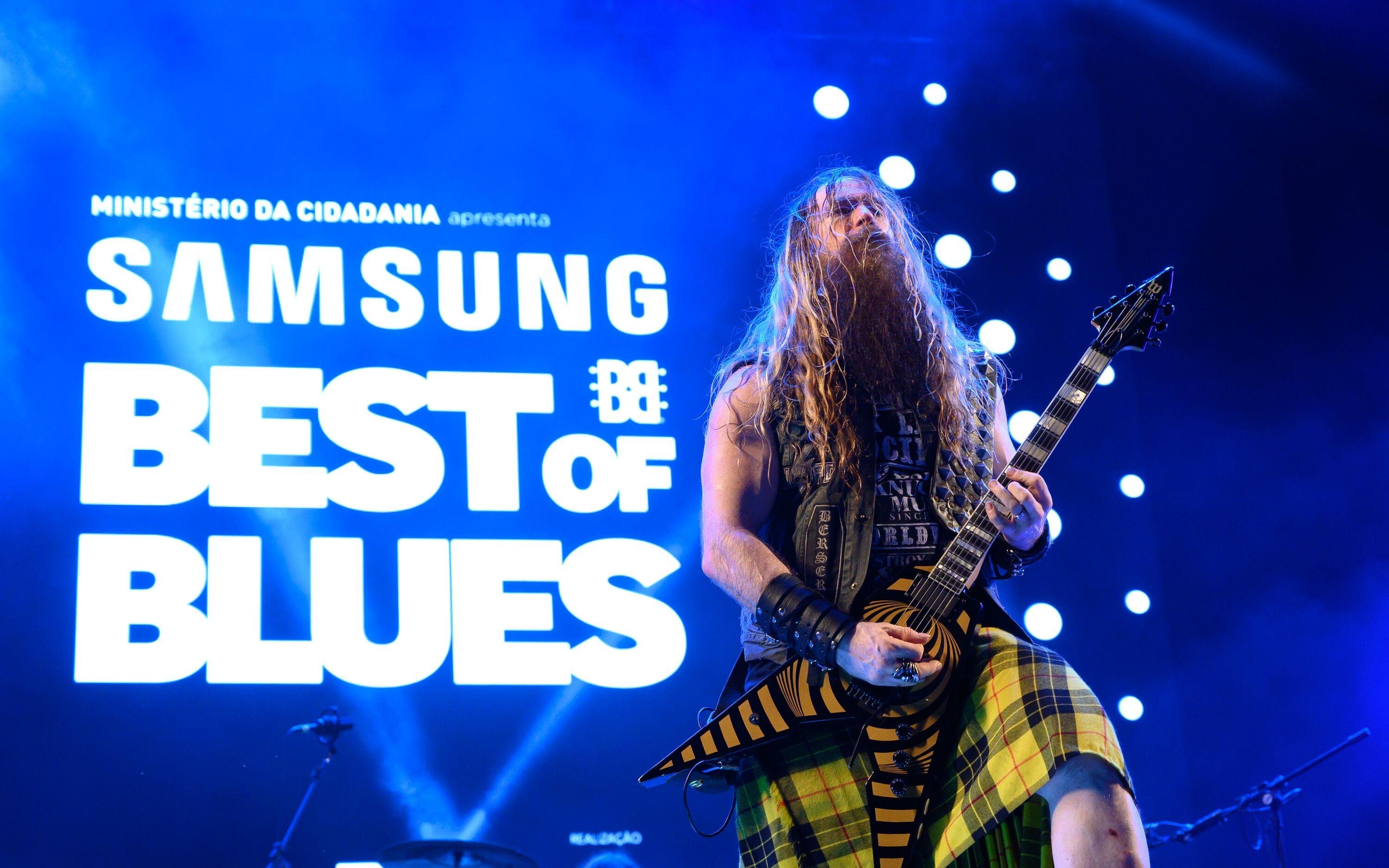 Zakk Wylde estava endiabrado no palco