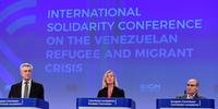 Comunidade internacional debate como ajudar nações vizinhas nesta cúpula convocada pela UE e pela ONU