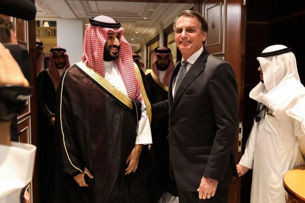 Acordo foi firmado em reuni&atilde;o entre o pr&iacute;ncipe Mohammed Bin Salman e o presidente Bolsonaro