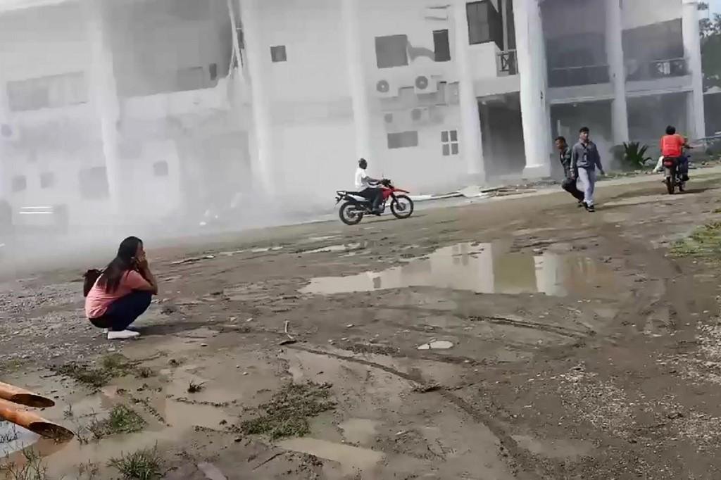 Segundo tremor em menos de um m&ecirc;s causou grandes danos