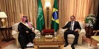 Bolsonaro assintou hoje acordos com Arábia Saudita