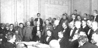 Negociações de Brest Litovsk lideradas pelo conde Ottokar Von Czernin