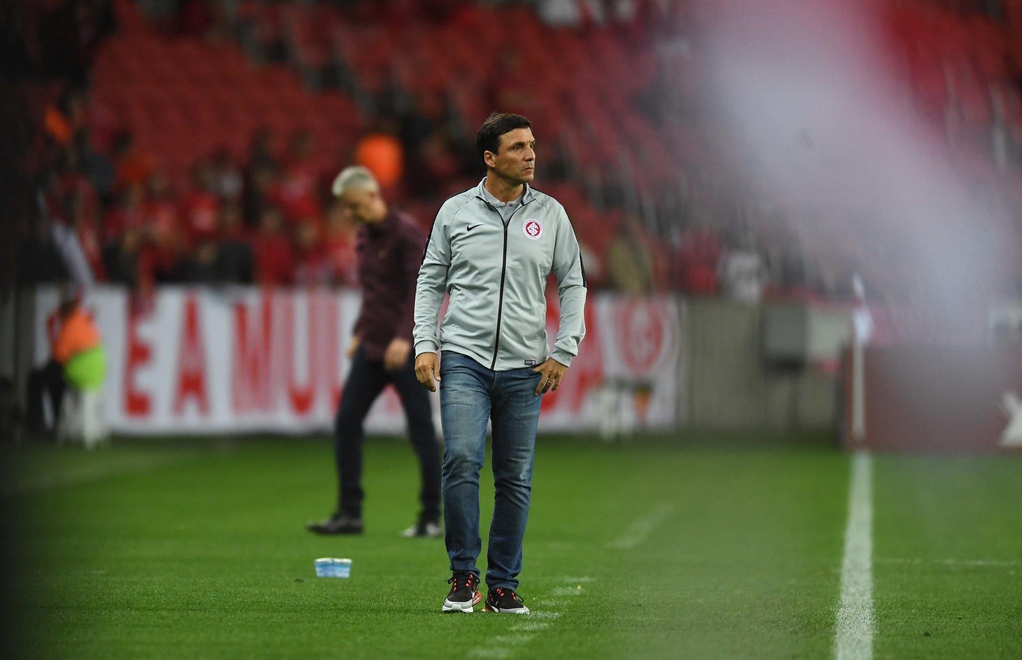 Z&eacute; Ricardo reconheceu dificuldades do Inter na etapa inicial, mas disse que equipe merecia a vit&oacute;ria
