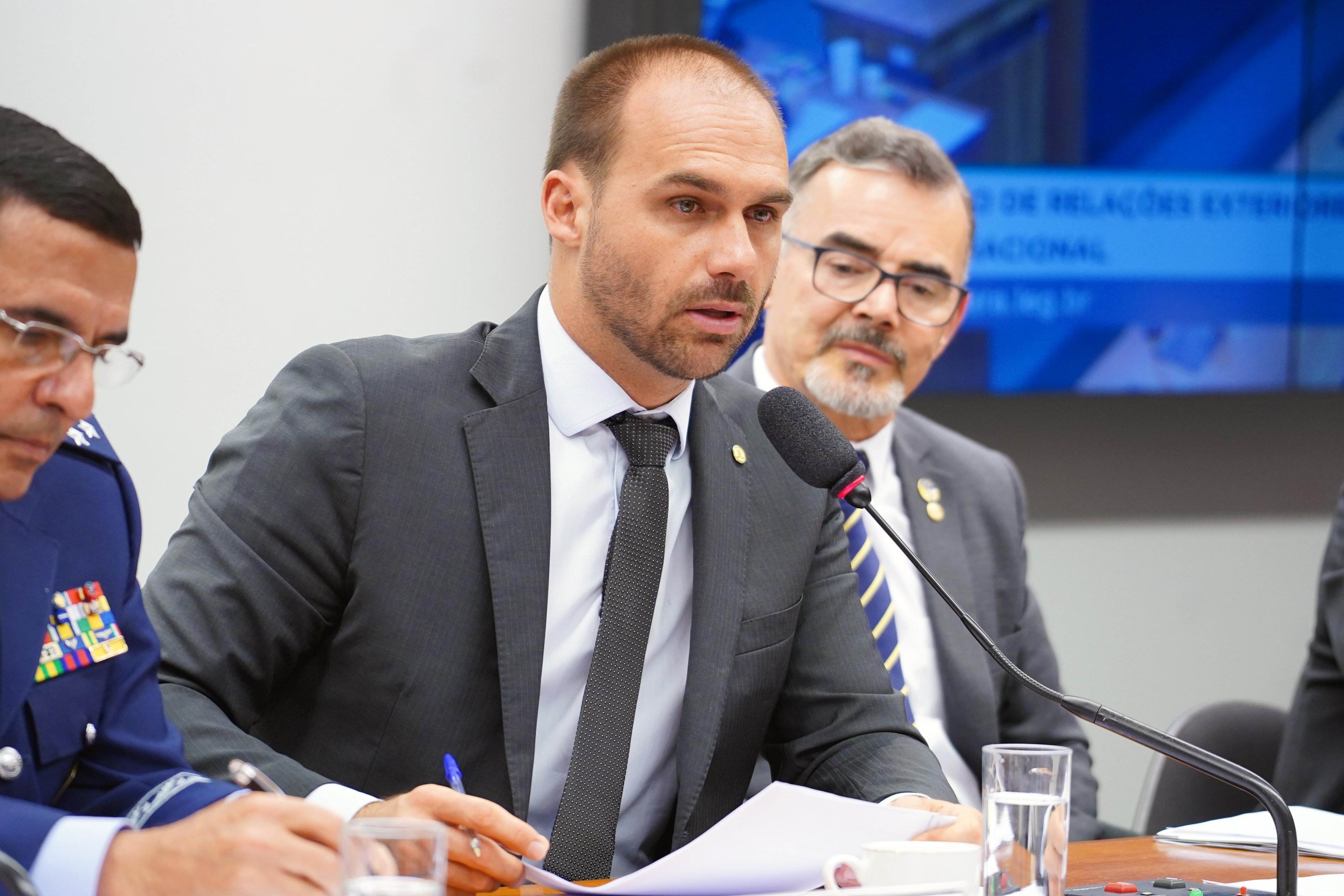 Audi&ecirc;ncia p&uacute;blica sobre o uso comercial do Centro de Lan&ccedil;amento de Alc&acirc;ntara. Dep. Eduardo Bolsonaro (PSL-SP).