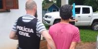 Homem foi preso em Taquara e daria suporte à quadrilha que tem atuado na Serra