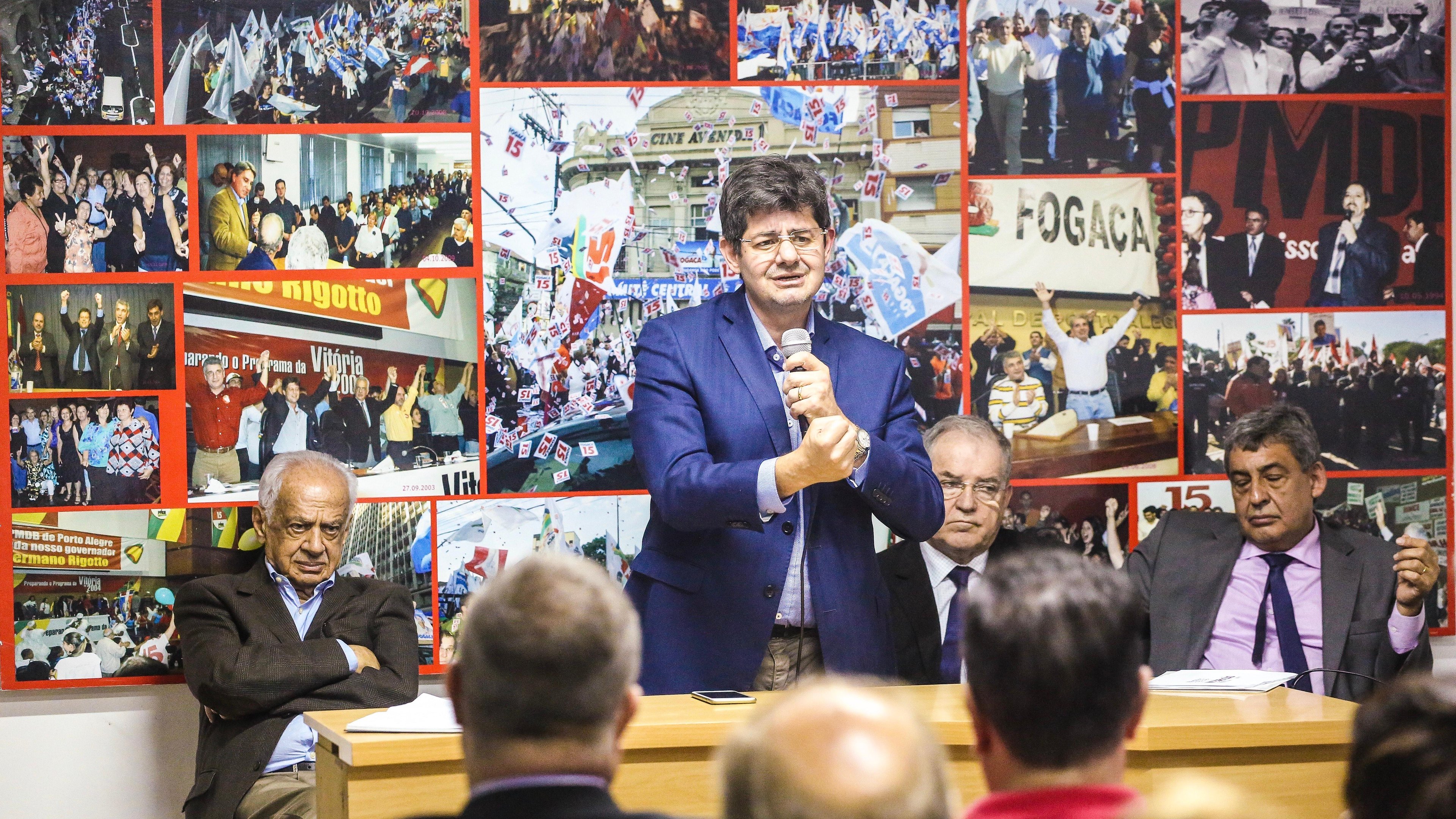 Tiago Simon foi confirmado na presid&ecirc;ncia do MDB de Porto Alegre