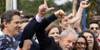 Luiz Inácio Lula da Silva foi solto nesta sexta-feira, após decisão do STF
