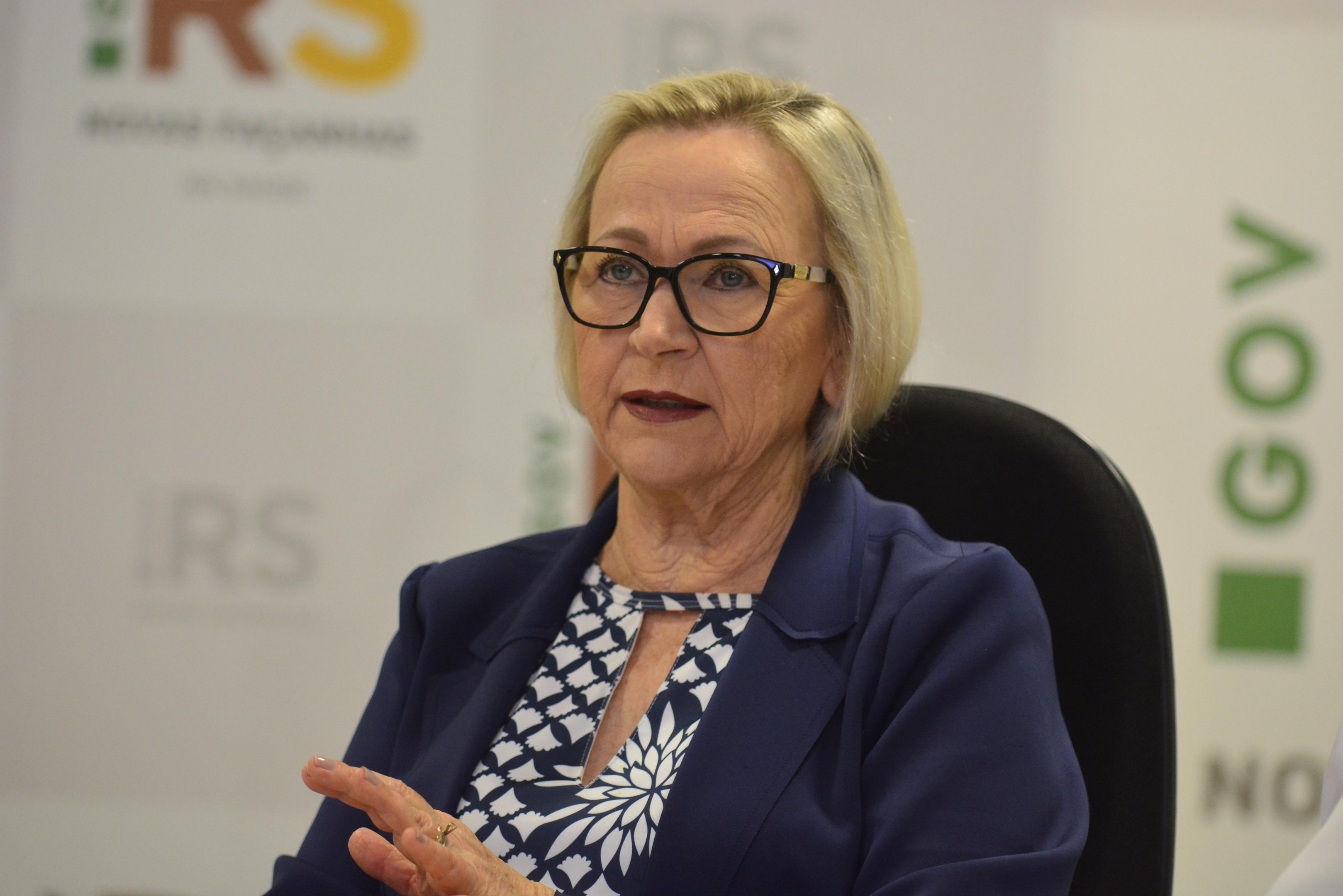 Coletiva de imprensa com a secret&aacute;ria da sa&uacute;de do Rio Grande do Sul, Arita Bergmann