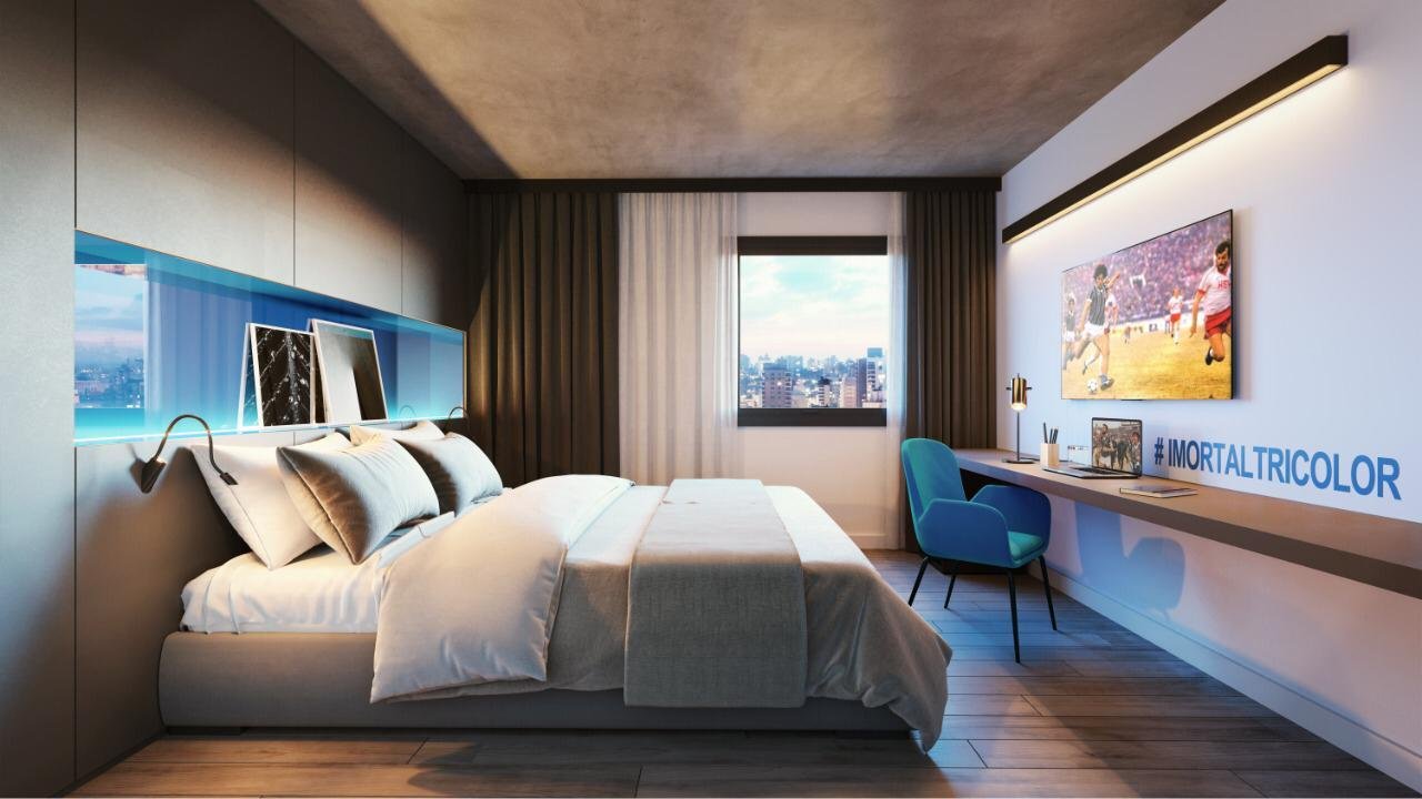 Todo o hotel ter&aacute; a tem&aacute;tica do Gr&ecirc;mio