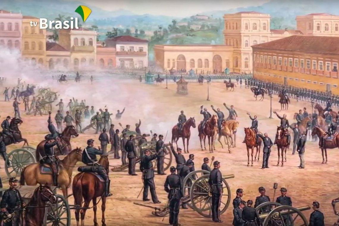 No dia 15 de novembro de 1889, o marechal Deodoro saiu de sua casa no centro do Rio para proclamar a Rep&uacute;blica acompanhado por uma tropa de cerca de mil militares.