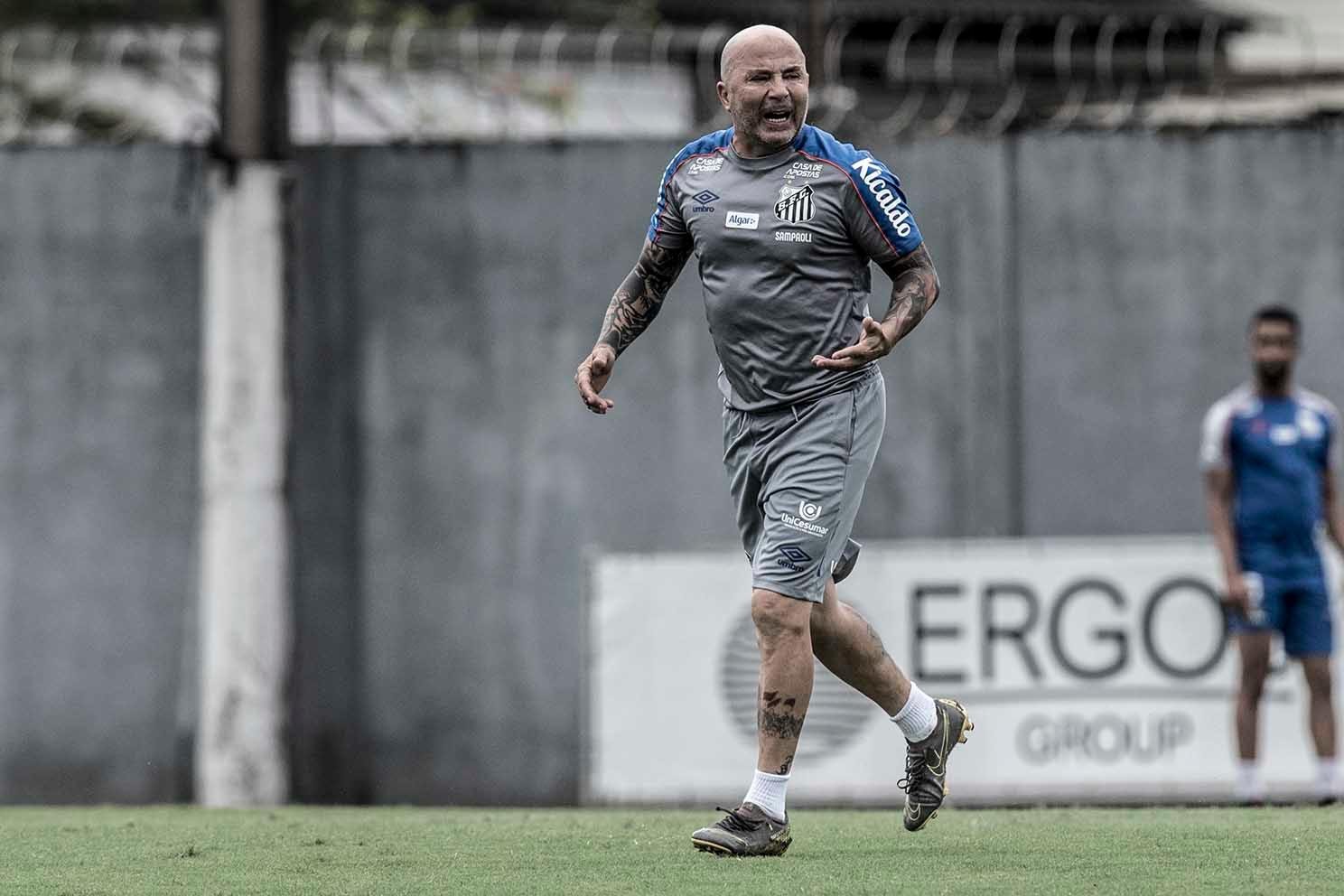 Sampaoli falou sobre a necessidade de um projeto vencedor no Santos