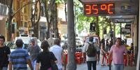 Porto Alegre deve registrar mínima de 18ºC e máxima de 34ºC