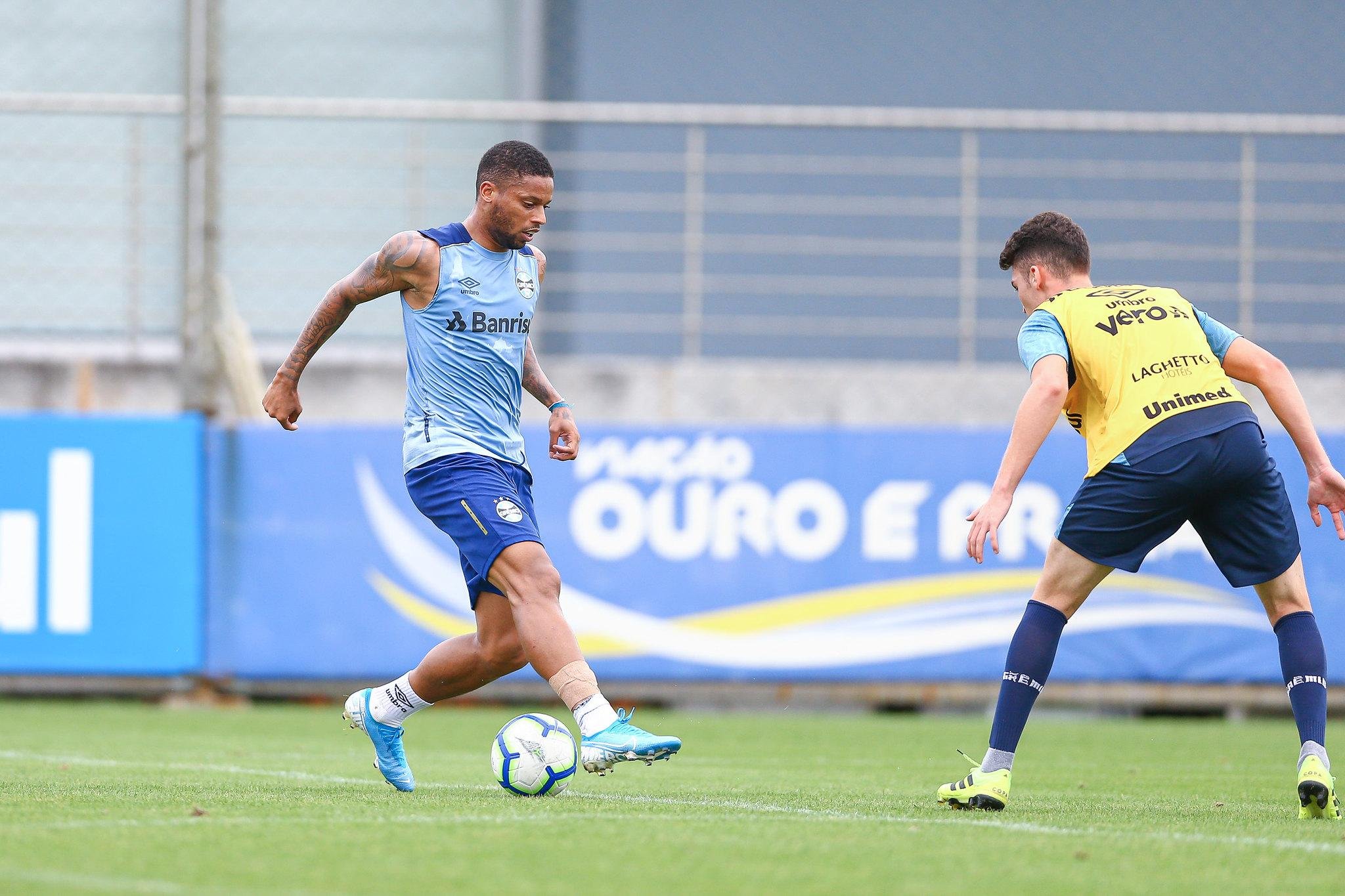 Andr&eacute; chegou no Gr&ecirc;mio em 2018 e tem 11 gols pela equipe, em 74 jogos.