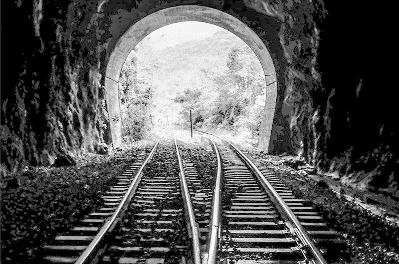Estrada de ferro de Carlos Barbosa a Veranop&oacute;lis
