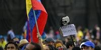 Colômbia completa uma semana de protestos